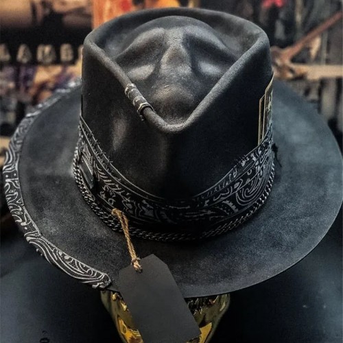 "Harvester Of Sorrow" Handmade Skull Hat