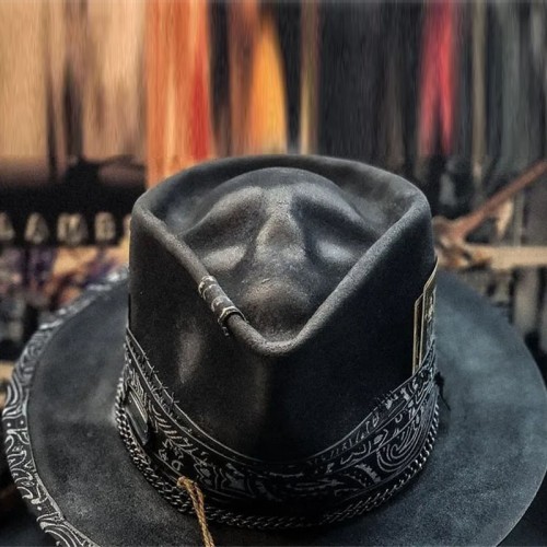 "Harvester Of Sorrow" Handmade Skull Hat