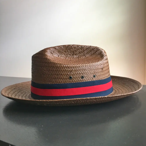 SG Miller Ranch Fedora Hat - Patriotic Straw