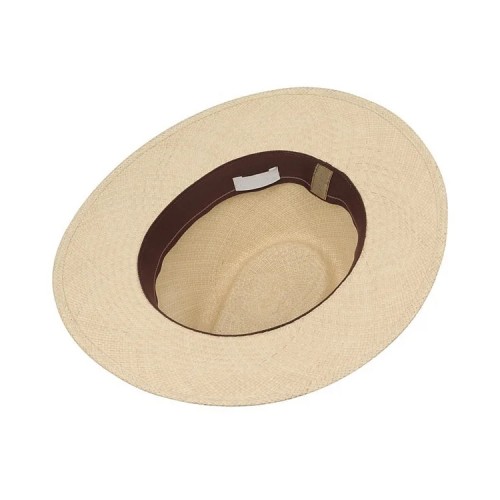 Can Be Rolls Up For Packing Snap Brim Panama Hat