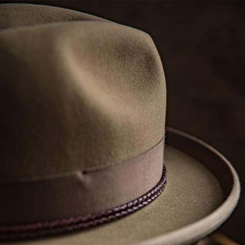 Lighter Warm Brown Fedora