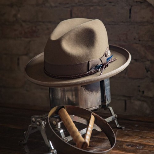 Lighter Warm Brown Fedora