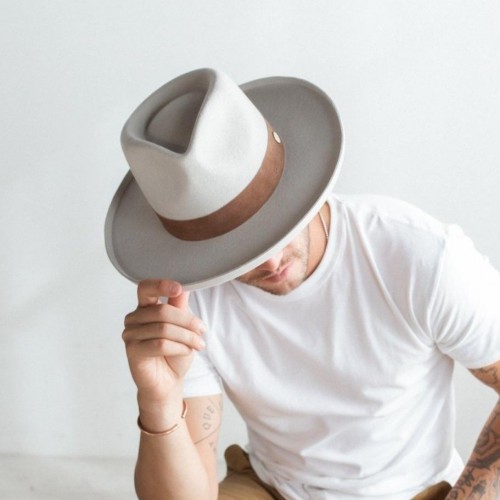 Echo Park Fedora Hat - Ivory