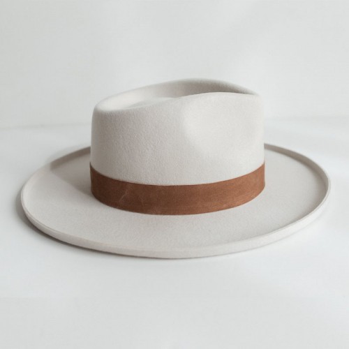 Echo Park Fedora Hat - Ivory