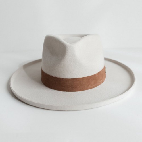 Echo Park Fedora Hat - Ivory