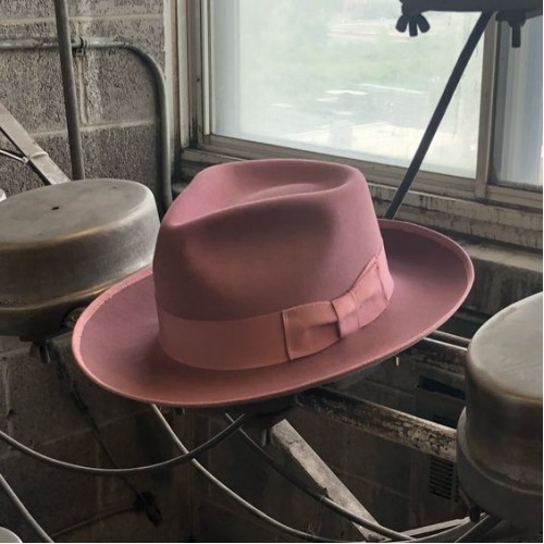 The Fox Fedora - Antique Rose