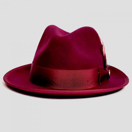 Nord Bikary Fedora – Burgundy