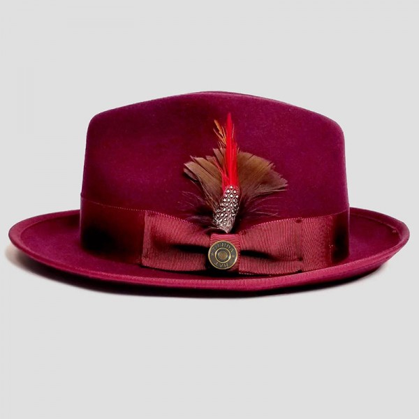 Nord Bikary Fedora – Burgundy