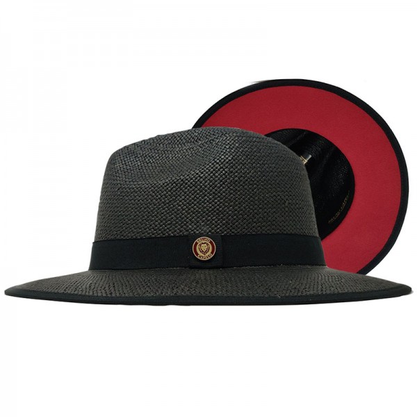 Bruno Capelo Kingdom Straw Fedora