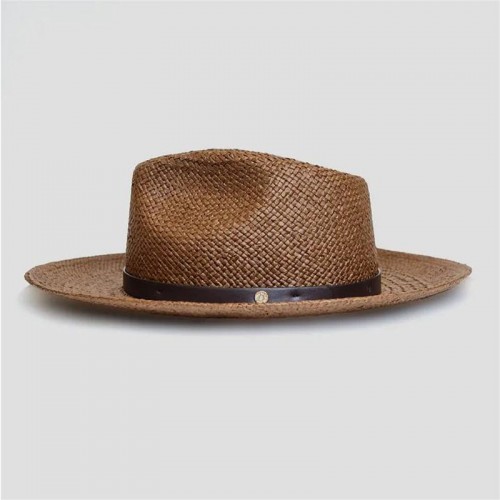 Geoffery Straw Fedora Hat – Toffee