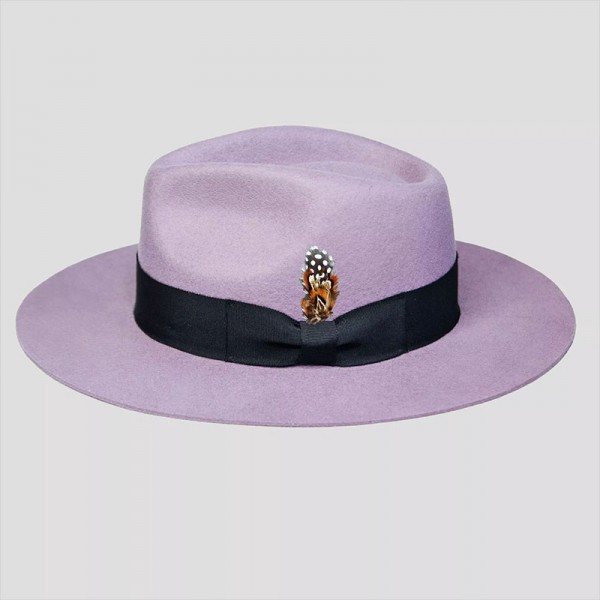 Eerguson Fedora - Lavender/Black