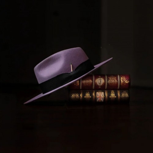 Eerguson Fedora - Lavender/Black