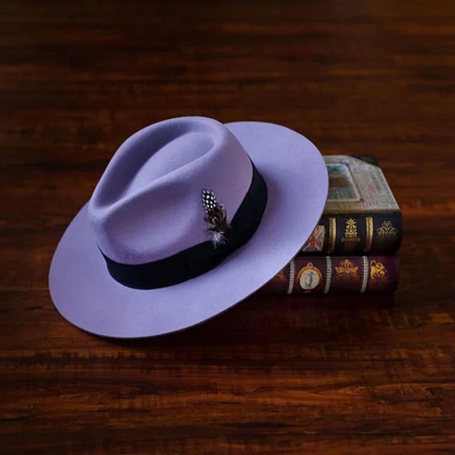 Eerguson Fedora - Lavender/Black