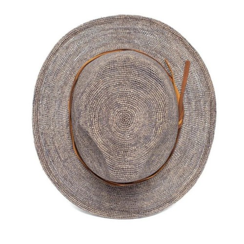 [New] Can Be Rolls Up For Packing- Goorin Handmade RAFFIA HAZE Fedora