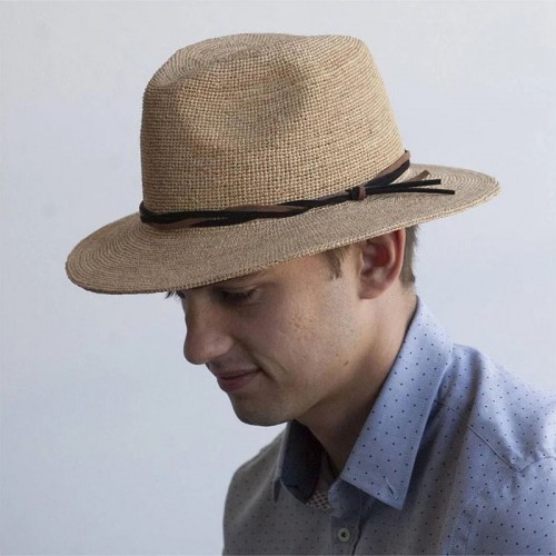 [New] Can Be Rolls Up For Packing- Goorin Handmade RAFFIA HAZE Fedora