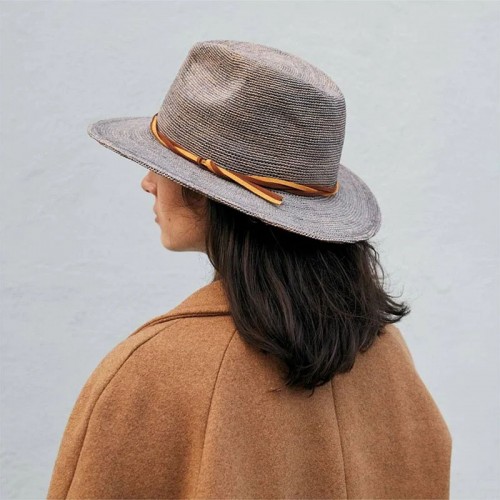 [New] Can Be Rolls Up For Packing- Goorin Handmade RAFFIA HAZE Fedora