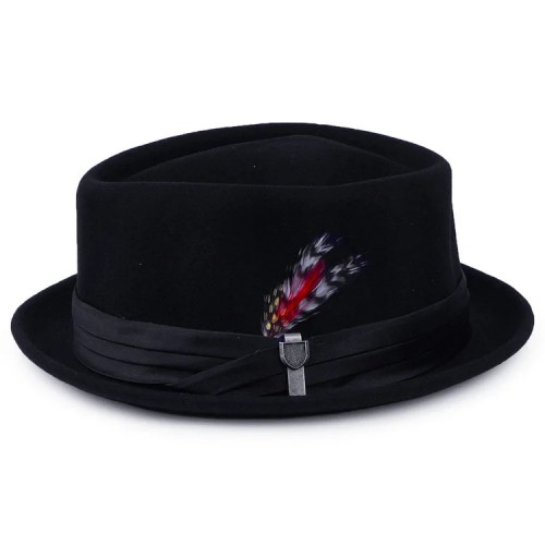 Brixton Hats Stout Wool Felt Pork Pie Hat