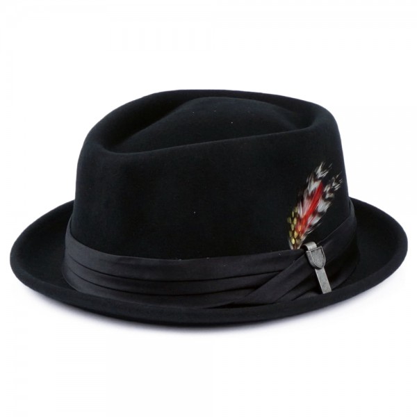 Brixton Hats Stout Wool Felt Pork Pie Hat