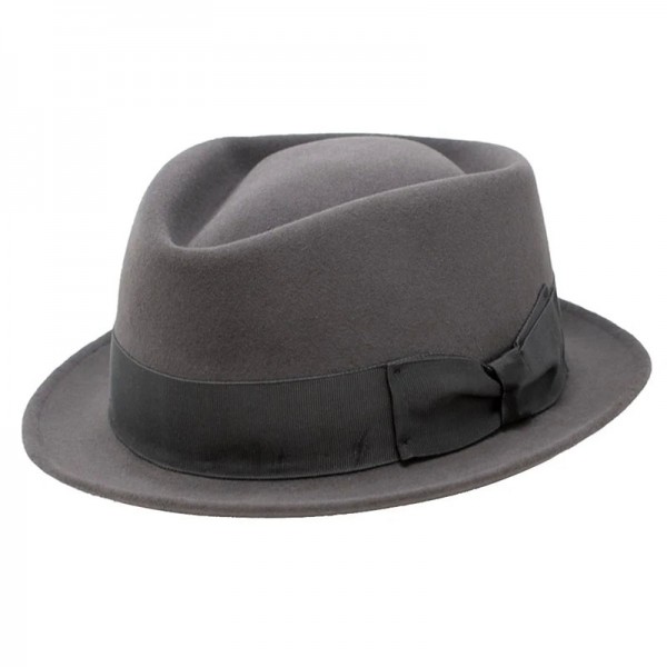 Vector One Fur Felt Pork Pie Hat - Caribou