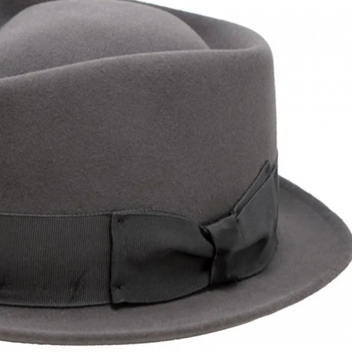 Vector One Fur Felt Pork Pie Hat - Caribou