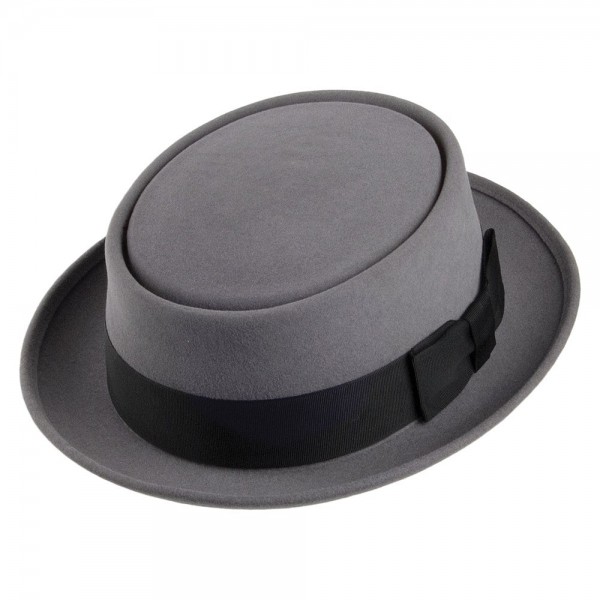 Christys Hats Monk Fur Felt Pork Pie Hat