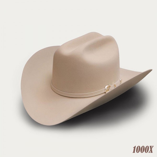 Imperial 1000X Beaver felt Cowboy Hat-Natural