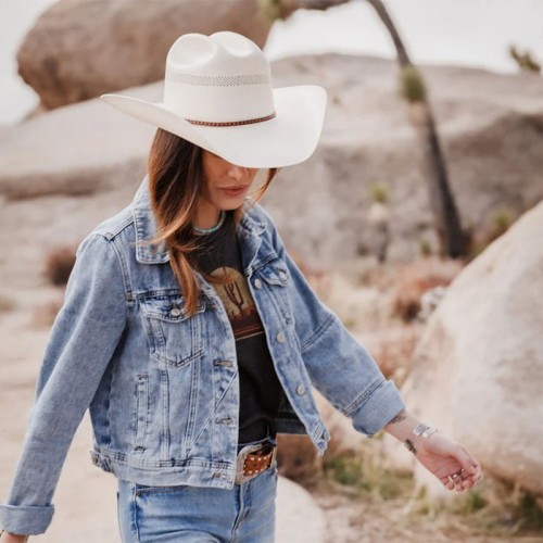 Western 100X Straw Cowboy Hat