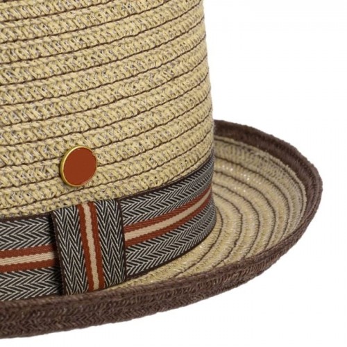 Andy Pork Pie Straw Hat