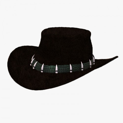 【NEW】Crocodile Teeth Cowboy Hat