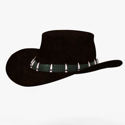 【NEW】Crocodile Teeth Cowboy Hat