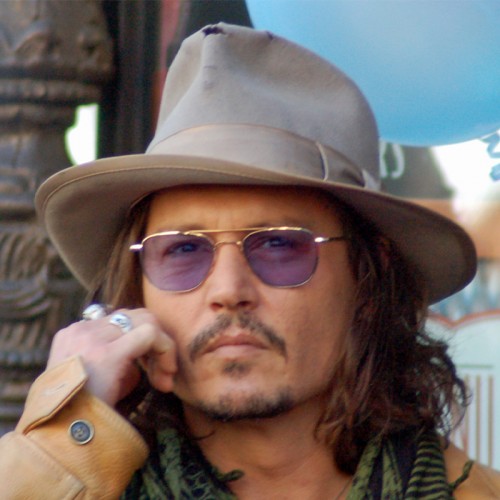 Johnny Depp Dusty Customized Fedora