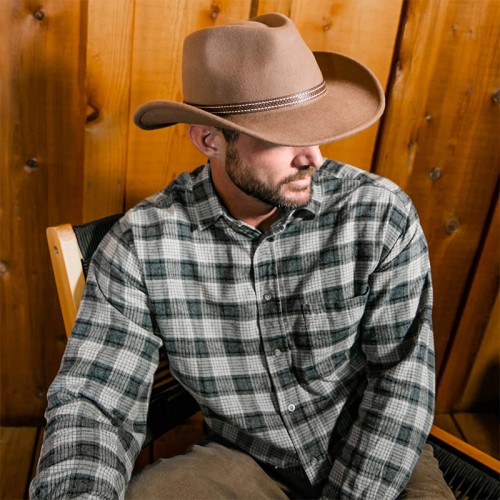 Rocky Wool Felt Cowboy Hat