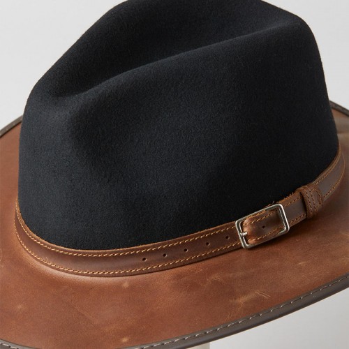 Pinnacle Wool Felt and Leather Safari Hat