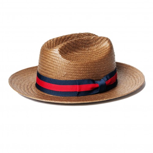 SG Miller Ranch Fedora Hat - Patriotic Straw