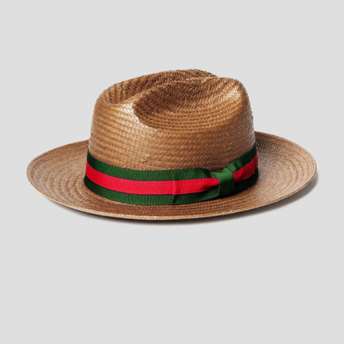 SG Miller Ranch Fedora Hat - Patriotic Straw