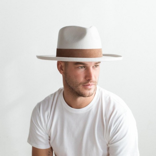 Echo Park Fedora Hat - Ivory