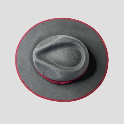 Eerguson Fedora - Slate/Burgundy